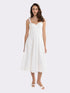 Emeline Corset White Dress