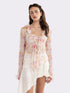 Monroe Ruffle Floral Blouse