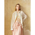 BING XIOUGN 26AW Openwork Hooded Cardigan in Ivory