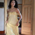 MOOD X MIURA 25SS Chiffon Bustier Maxi Dress in Yellow