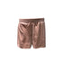 IFAY BY FAYE Crystal-Chain Velvet Shirt & Shorts