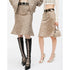 MARKGONG 26AW Leopard Utility Fishtail Skirt