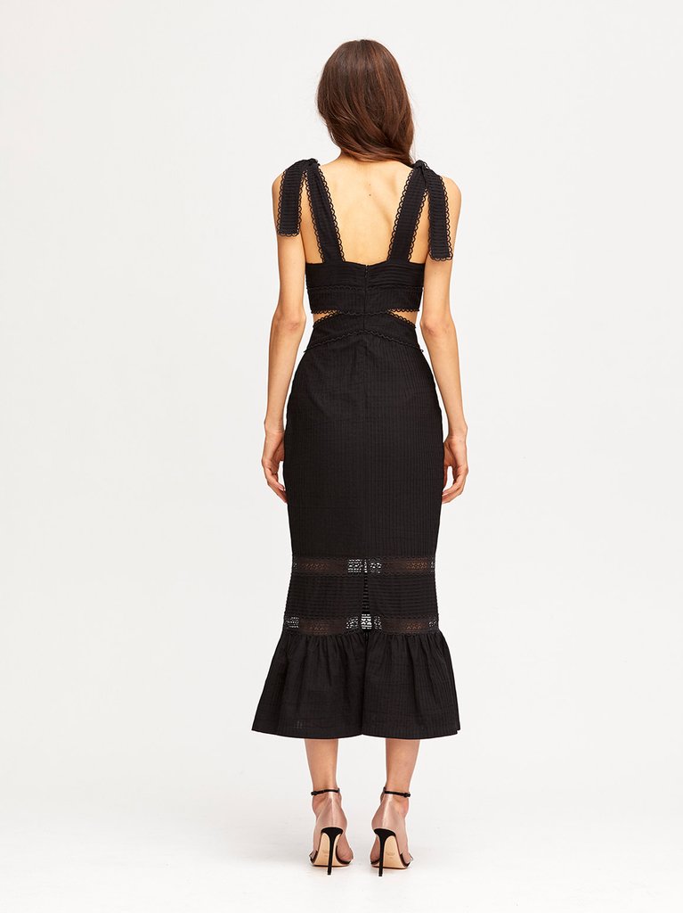 A Foreign Affair Midi Dress – Mulaner