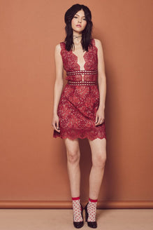 for love and lemons mon cheri mini dress For Love & Lemons Mon Cheri Mini Dress