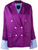 KATHERINE BLAZER PURPLE STRIPES - Mulaner