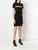 logo band fitted dress - Mulaner