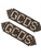 LOGO SWARO EARRINGS - Mulaner