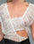 INTERSECT RUCHED LACE TOP - Mulaner