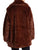 Camel Vegan Mink Tailoring Coat with Gemstone - Mulaner