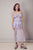 COSMIC MIDI LACE DRESS - Mulaner
