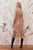 GOLDEN GARDEN TULLE MIDI DRESS - Mulaner