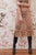 GOLDEN GARDEN TULLE MIDI DRESS - Mulaner