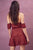 Dotty Strapless Dress - Mulaner