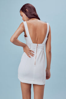 for love and lemons daria denim mini dress DARIA DENIM UNDERWIRE DRESS – Mulaner