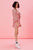 Tallulah Swing Dress Pink - Mulaner