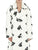 logo print faux fur coat - Mulaner