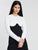 LONG SLEEVE INBUILT BRA TOP - Mulaner
