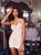FONDANT SHIRRED MINI DRESS - Mulaner