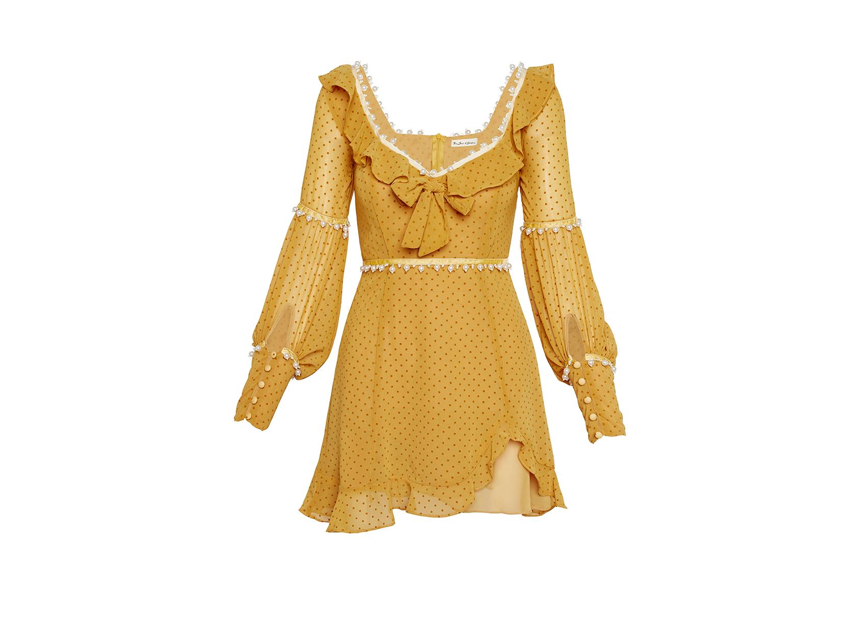 Marquee top mini dress